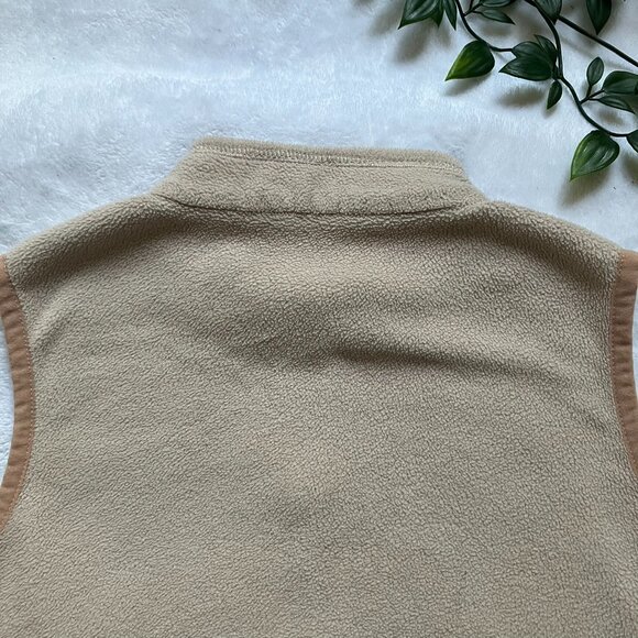 Papa Kids 4T 5T Beige Fleece Vest Zip-Up GUC Toddler Layer Size 110 - Picture 13 of 16